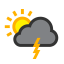 Thundery outbreaks possible