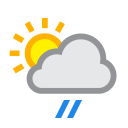 Weather is Patchy rain possible