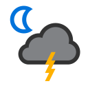 Weather is Patchy light rain with thunder